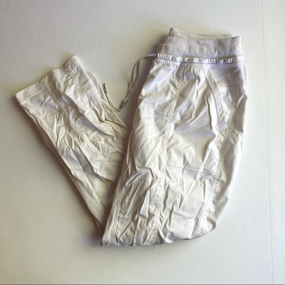 Lululemon Street To Studio Crop Pants White 8